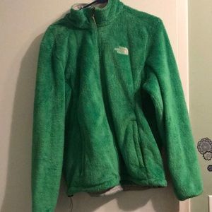 Green North Face Fleece